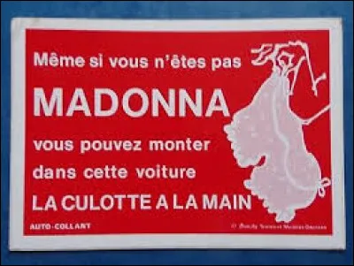 Quel artiste a chanté ''Madona, Madona'' ?