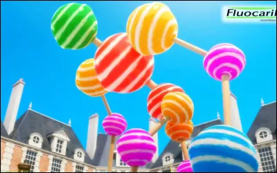 Quelles sont les couleurs dominantes du Sentimonstre Sucette Boy ?