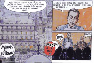 22 janvier 1956 > Quelques ''hommes de bonne volonté'' tentent de se faire entendre... mais l'heure n'est pas à la tolérance, encore moins au pacifisme : conspué autant qu'acclamé, qui est ici l'orateur ?