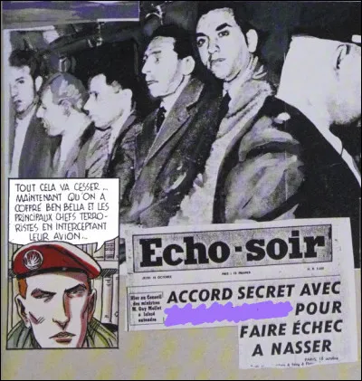 En ces temps-là, un militaire français, ça voyage : à peine les malles posées qu'il repart ''mettre de l'ordre'' vers [...où donc ?], en faisant alliance - une fois n'est pas coutume ! - avec ... [...quel pays ?]