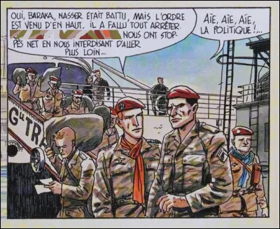 Mais deux mois plus tard (décembre 1956), les belligérants sont déjà de retour, sur injonction de l'ONU et pressions de deux États en particulier : lesquelles ?