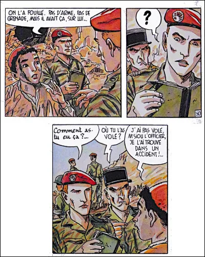 De retour en vadrouille et en patrouille dans le massif de l'Ouarcenis (nord-ouest) le capitaine Octave Alban tombe par hasard sur [...quel ouvrage ?...]