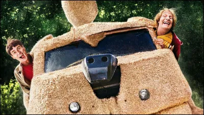 Jim Carrey joue dans le film "Dumb et Dumber".