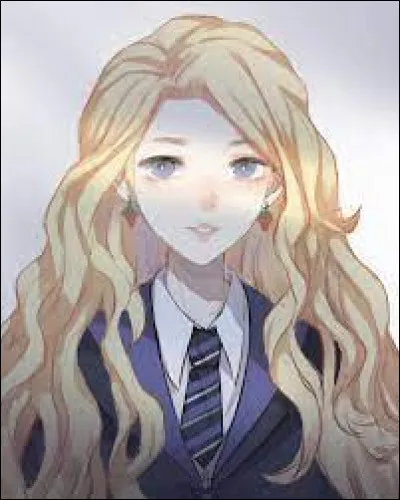 En même temps que qui Luna est-elle entrée à Poudlard ?