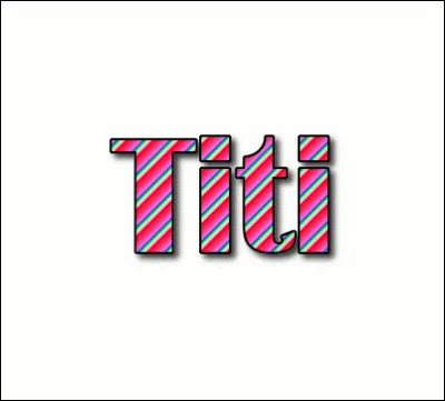 En langage familier et un peu ancien, que désigne le mot "titi" ?