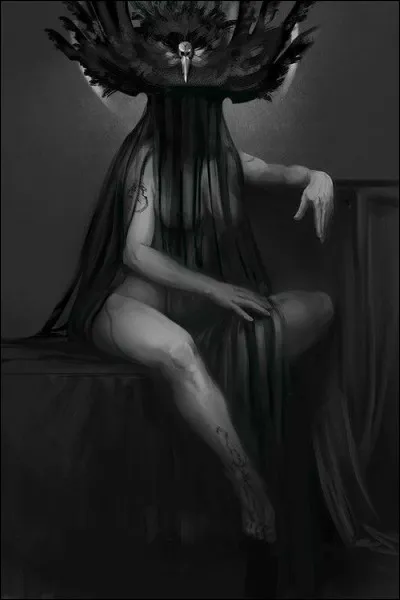 Déesse de la magie et de la sorcellerie symbolisant la lune noire. Qui est-elle ?