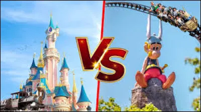 Le Parc Astérix est-il plus ou moins récent que le parc Disneyland ?