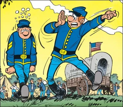 Qui est le caporal des Tuniques bleues ?