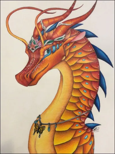 Qui nest pas une Aile de Soie parmi ces dragons ?