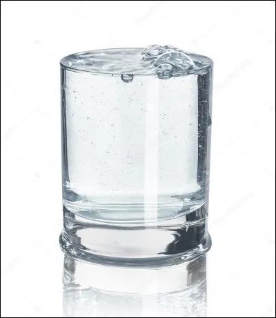 Il faut boire 1 litre deau par jour pour être "bien".