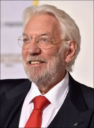 DOnald Sutherland est un acteur américain.
