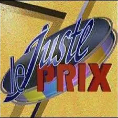 Qui fut le premier présentateur du "Juste Prix" à la télévision ?