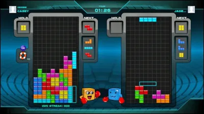 Dans "Tetris", quel est le nom des formes que le joueur doit organiser pour remplir des lignes ?