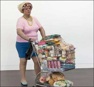 À quel mouvement artistique correspond l'œuvre "Supermarket Lady" réalisée en 1969 ?