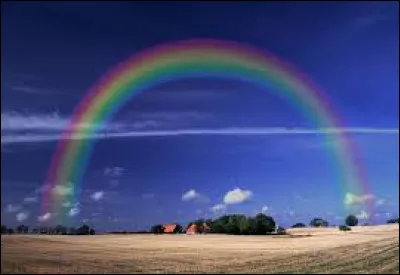 Quelles sont les 7 couleurs de l'arc du ciel dans l'ordre ?