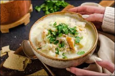 Quelle est cette délicieuse soupe écossaise au poisson ?