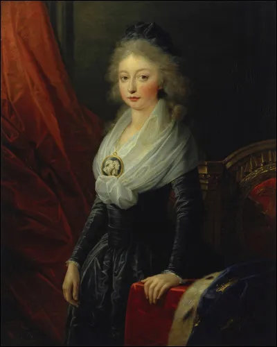 Comment fut surnommée la princesse Marie-Thérèse Charlotte de France, seule enfant de Louis XVI et Marie-Antoinette à survivre à la Révolution française ?