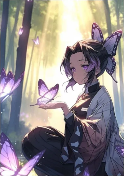 Quelle image ne représente pas Shinobu Kocho ?