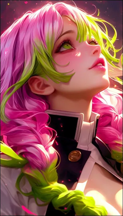 Quelle image ne représente pas Mitsuri Kanroji ?