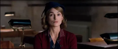 Knightley joue Joan Clarke dans ce film de Morten Tyldum, qui est...