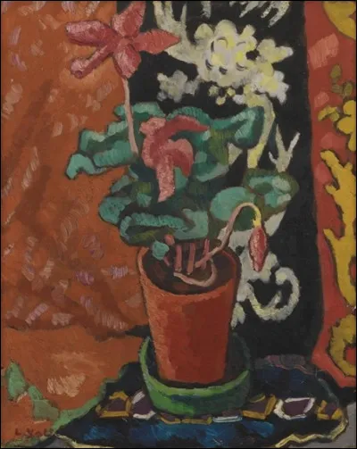 Qui a peint "Pot de cyclamen" ?