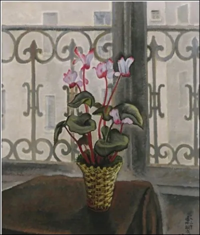 Qui a peint "Cyclamens" ?