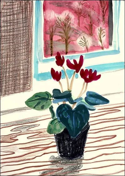 Qui a peint "Cyclamen" ?
