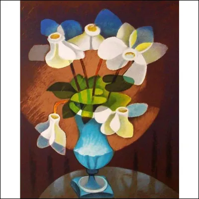 Qui a peint "Cyclamens" ?
