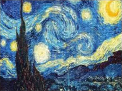 Qui a peint ce tableau intitulé "La Nuit étoilée" ?