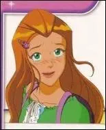 Quel est le nom de la jolie rousse aux yeux verts ?