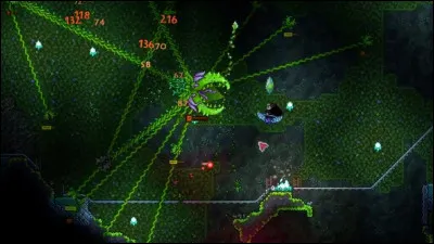 A partir de quel moment peut-on trouver, dans la jungle souterraine, le bulbe de Plantera servant à l'invoquer ?