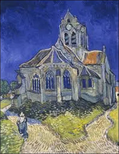 A quel peintre doit-on la toile intitulée "L'Église d'Auvers-sur-Oise" ?