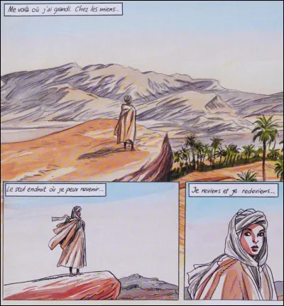 Où l'on constate que le capitaine Alban est resté scotché à l'histoire : il n'a pas pu quitter l'Algérie, car Samia s'est évaporée : elle n'a fait que retourner à ses racines, dans le djebel... [...lequel ?]
