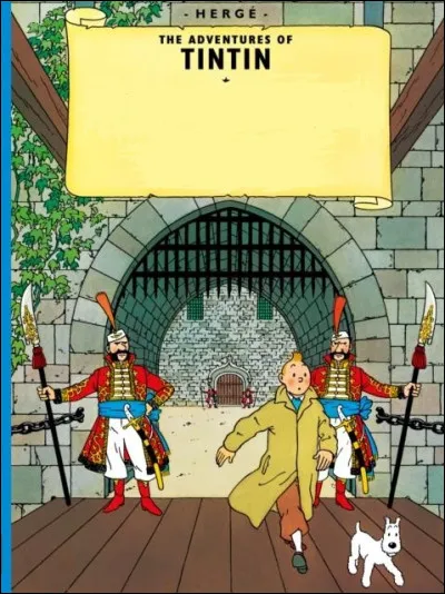 Quel est le titre de cet album dans lequel Tintin échappe à un attentat à la bombe qui échoue grâce à l'intervention des détectives Dupond et Dupont.