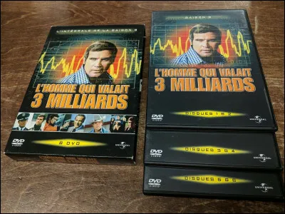 Qui tient le rôle principal du feuilleton télévisé "L'Homme qui valait trois milliards" ?