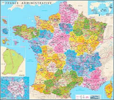 Combien la France compte-t-elle de régions et de départements ?
