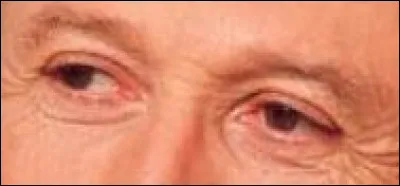 À quel programme de télévision se rattachent les yeux de cet animateur ?