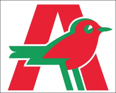Quelle marque de la grande distribution est associée à l'oiseau ?