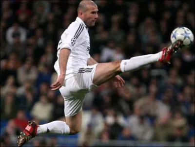 Toujours lors de la saison 2001/2002, Zidane marqua contre la Corogne un but qui sduisit dfinitivement les socios du Real. Petit festival dans la surface, puis frappe surpuissante. C'tait...