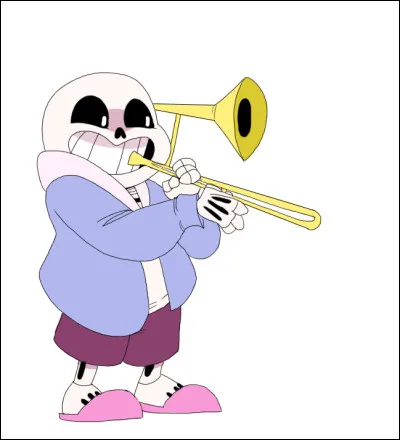 De quel instrument Sans joue-t-il ?