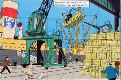 Dans quel port français de la Loire-Atlantique,Tintin recherche vainement le professeur Tournesol dans l'affaire des 7 Boules de cristal ?