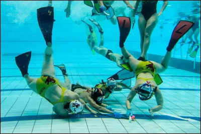 Voilà un sport qui demande du soufle !