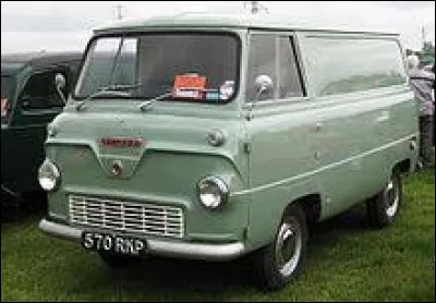 Ce vieil utilitaire est un ...