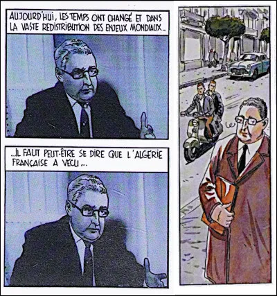 Violence "ordinaire" > Il suffit qu'une opinion "libérale" se fasse entendre pour qu'elle soit réduite illico. Que va recevoir, en pleine rue, ce représentant de la communauté des Pieds-noirs juifs ?
