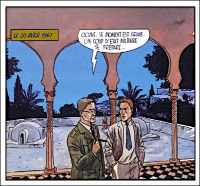 21 avril 1961 > L'histoire sera-t-elle freinée dans son élan par [...qu'en a dit de Gaulle ?...] désireux d'y mettre un coup d'accélérateur hasardeux ?