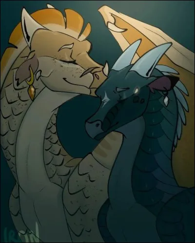 Quel couple est représenté sur la photo ?