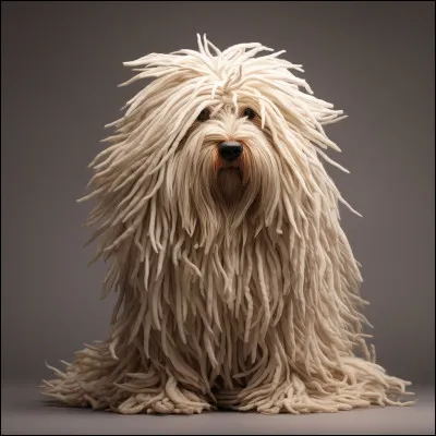 Avez-vous déjà rencontré un chien avec des dreadlocks ? Il me semble que celui-ci en soit un...