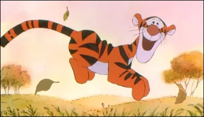 Je suis un personnage bondissant et plein d'énergie, toujours prêt à sauter de joie. Mon ami le plus proche est Winnie l'Ourson. Je suis...