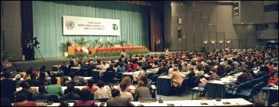 Sur quoi portait la conférence de Pékin qui sest déroulée en septembre ?