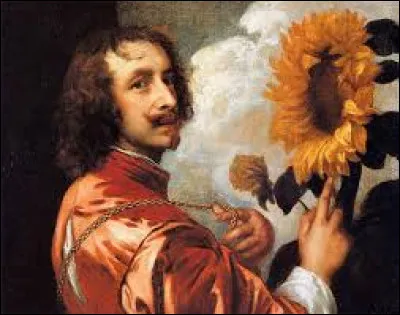 Quel est le nom de ce peintre flamand ayant réalisé cette oeuvre intitulée "L'Autoportrait au tournesol" ?